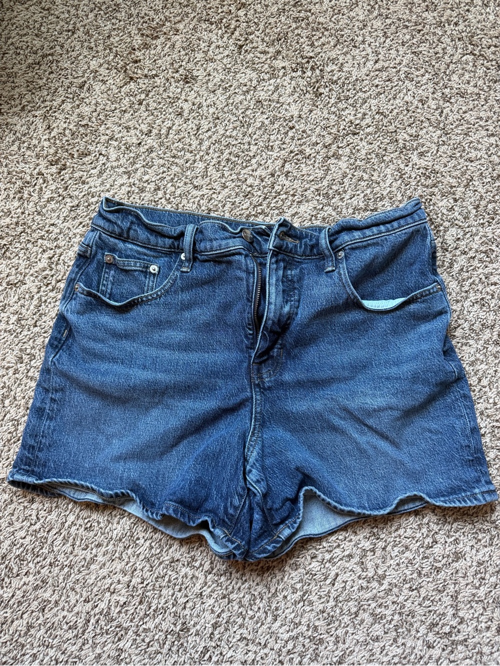 J. Crew Dark Blue Denim Shorts